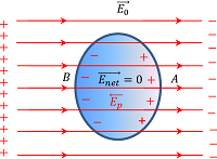 CONDUCTOR IN ELECTRIC FIELD