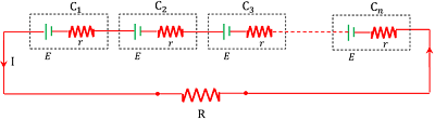SERIES COMBINATION OF IDENTICAL CELLS